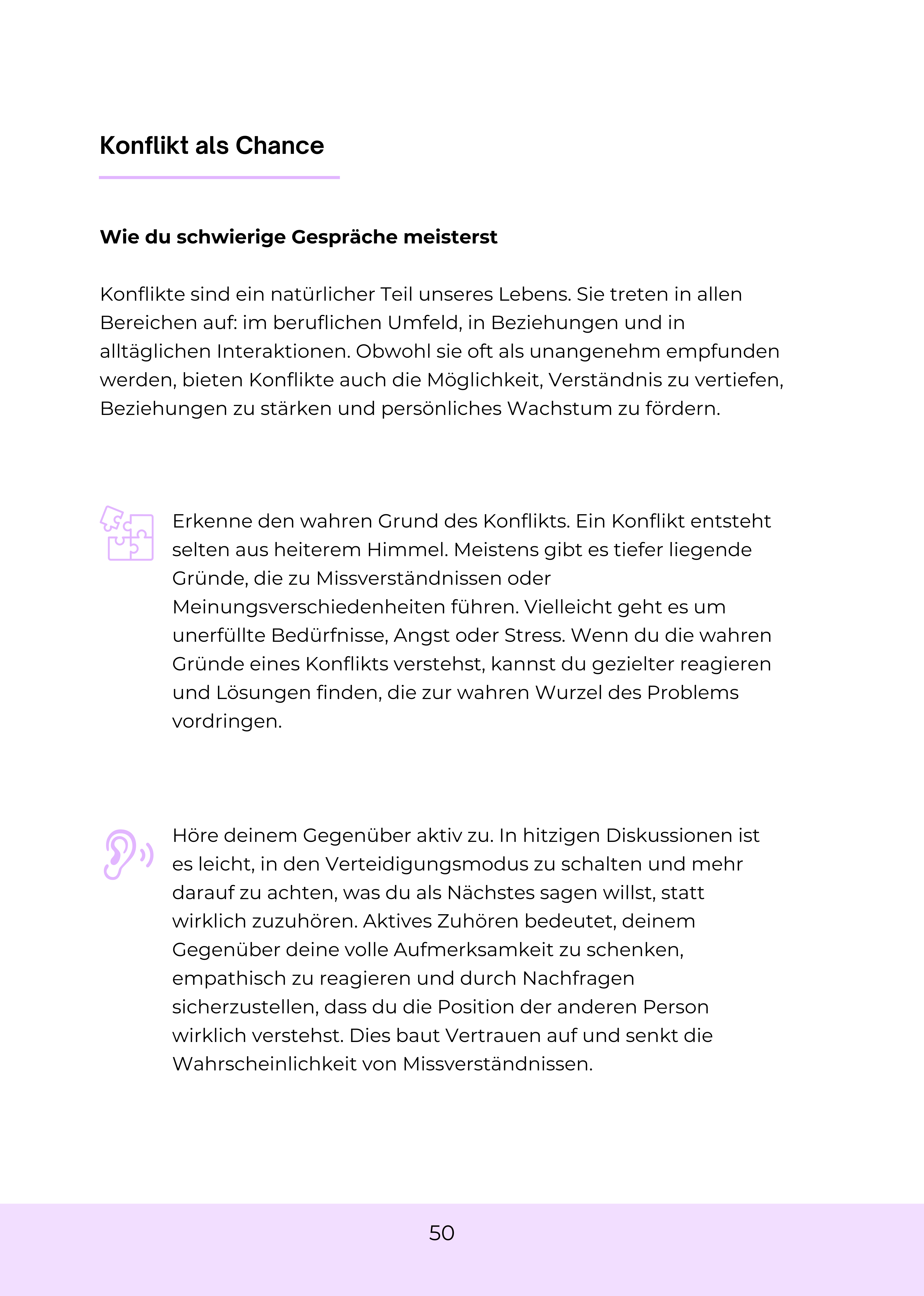 Auszug aus dem Buch Unstoppable - selbstbewusst leben, wie du schwierige Gespräche meisterst